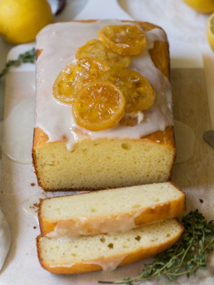 Лимонный паундкейк