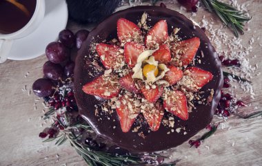 Быстрый протеиновый тортик в микроволновке