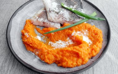 Домашній рецепт картопляно-морквяного пюре