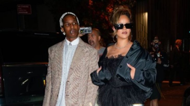 Рианна и A$AP Rocky впервые вышли в свет после рождения второго ребенка (фото)