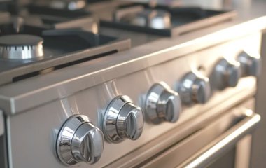 Як позбутися жирового нальоту на ручках кухонної плити