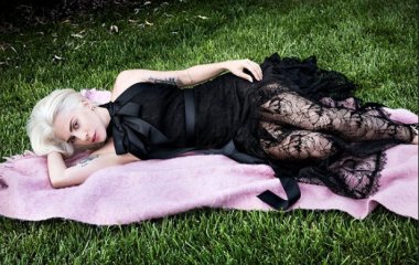 Леди Гага на обложке журнала Vogue US октябрь 2018