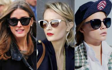 Модные солнцезащитные очки для женщин в коллекциях сезона осень-зима 2019-2020, фото