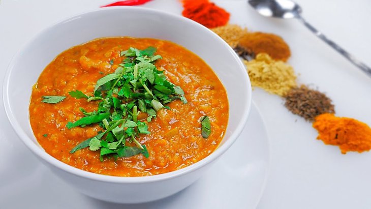 Индийский Дал из красной чечевицы