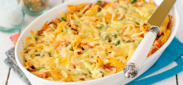 Из макарон и копченой грудинки: пошаговый рецепт чешской запеканки