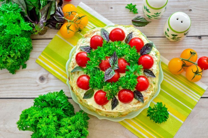 Кабачковый торт: классический рецепт