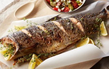 Рецепт запеченной скумбрии в особом маринаде