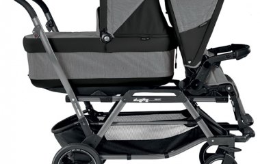 Подвійна коляска, що адаптується до вашої родини
