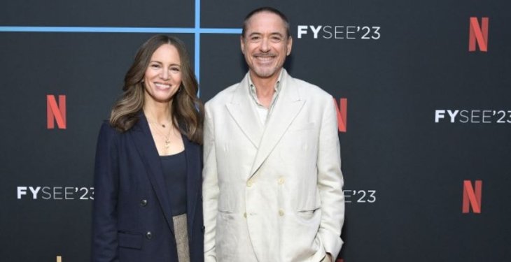 Роберт Дауни-младший вышел на публику с супругой (фото)