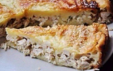 Картопляний пиріг із грибами та курячою грудкою: ідеальний рецепт для осені