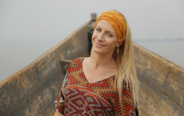 Леся Никитюк вышла в свет в прозрачной юбке