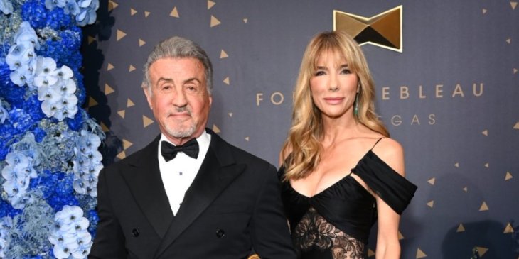 Сильвестр Сталлоне с женой вышел на публику (фото)