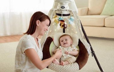 Качели для новорожденных напрокат: выбираем подходящий вариант