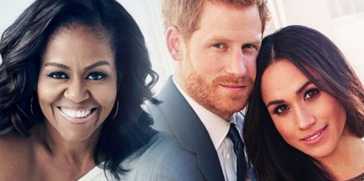 Не было неожиданностью: Мишель Обама поддержала Меган Маркл на фоне расового скандала в королевской семье