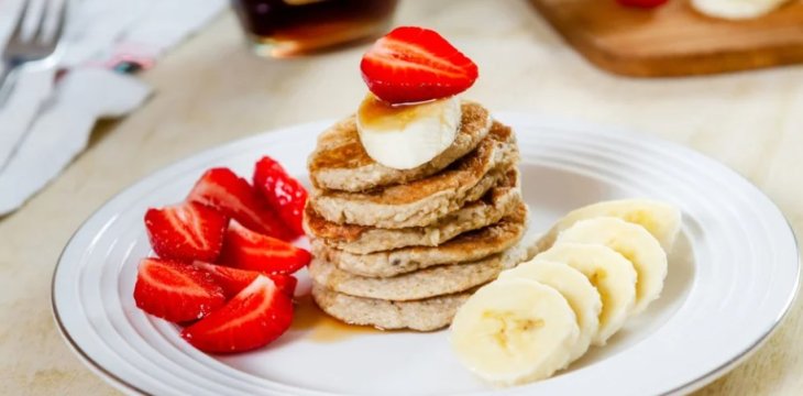 Как приготовить овсяные оладьи с бананом