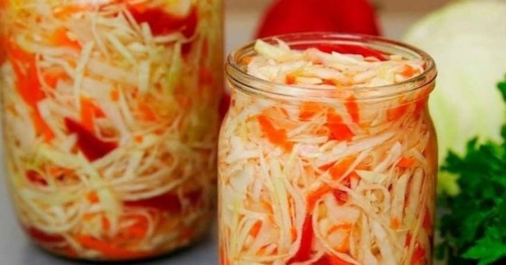 Маринована капуста з перцем: рецепт смачної закуски