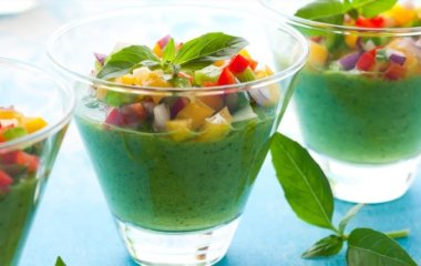Нежный летний суп: как приготовить зеленый гаспачо