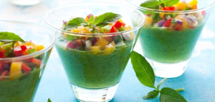 Нежный летний суп: как приготовить зеленый гаспачо