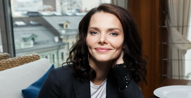 Елизавета Боярская побывала на футболе