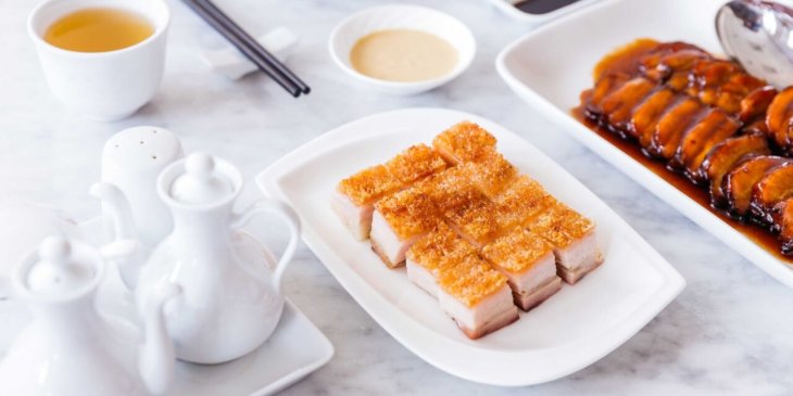 Томленая свиная грудинка по-китайски