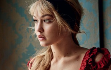 Ирина Шейк, Даутцен Крез, Джиджи Хадид на показе Isabel Marant
