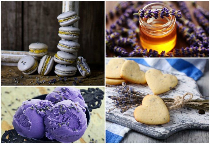 3 необычных десерта из лаванды