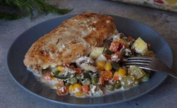 Курица на овощной подушке: как приготовить вкусный ужин