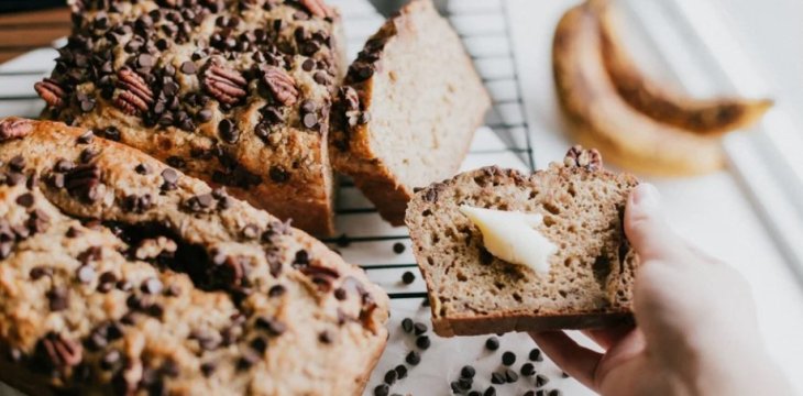 Рецепт бананового кекса с хрустящей корочкой