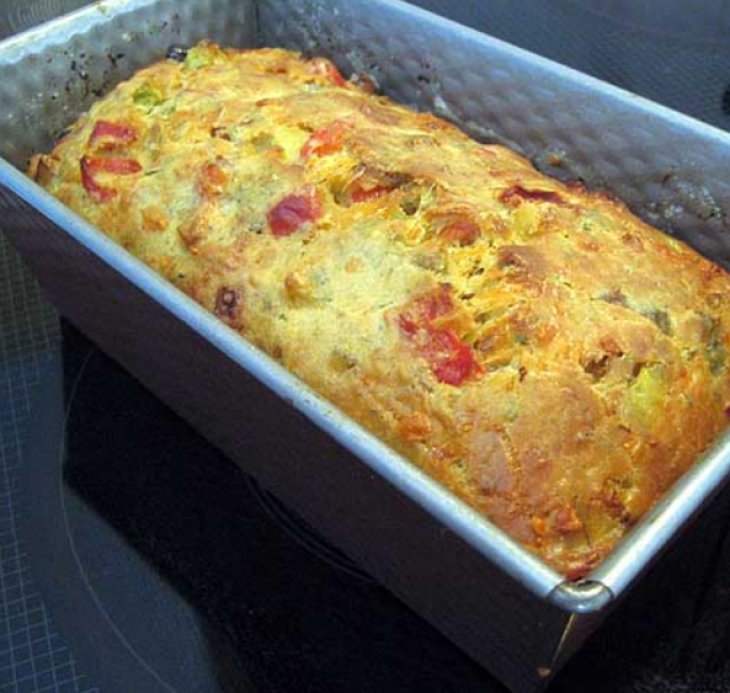 Кекс с овощами