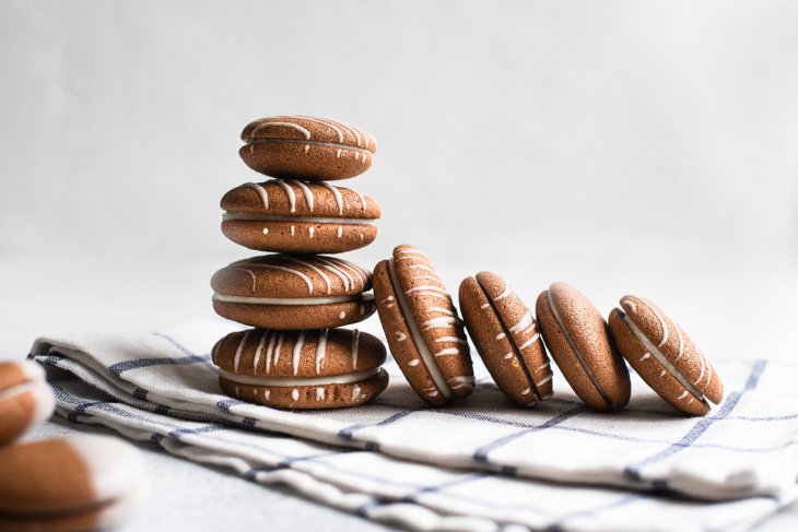 Удивление гарантировано: рецепт шоколадного печенья с белой начинкой