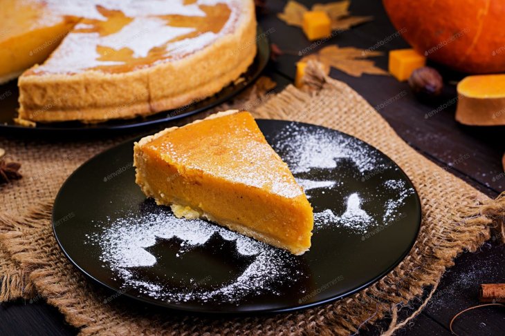 Гарбузовий пиріг із прянощами