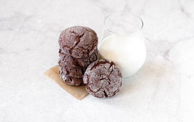 Рецепт швидкого шоколадного печива на сковороді