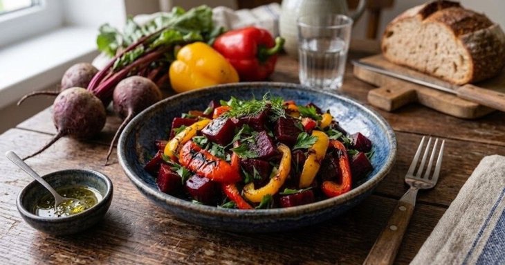 Неймовірно смачний салат із двох продуктів, які точно є на вашій кухні: в рази кращий за вінегрет
