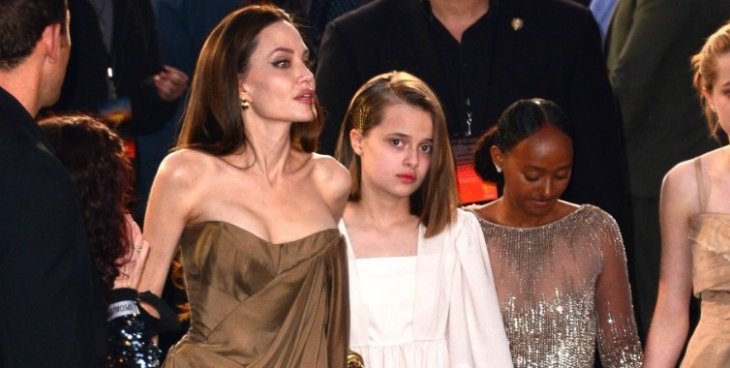 Анджелина Джоли сходила за продуктами с дочерью Вивьен (фото)