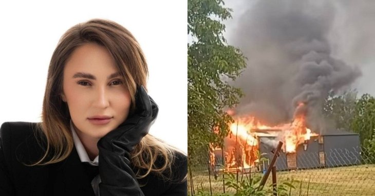 У відомої української блогерки вщент згорів будинок під Києвом: фото наслідків трагедії