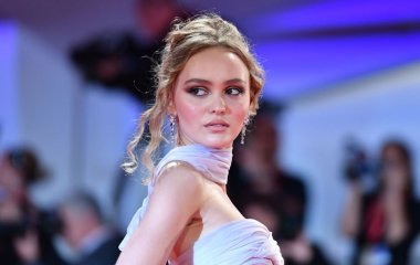 Лили-Роуз Депп и Тимоти Шаламе на премьере фильма 