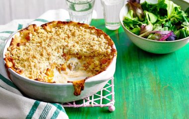 Мускатная тыква с сыром и беконом: рецепт вкусного гарнира