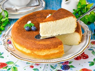 Запіканка сирна на кефірі з манкою