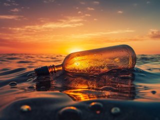 Пляшка з посланням 2002 року здивувала родину — фото