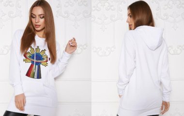 Модные женские худи с капюшоном в коллекциях весны и лета 2019, фото