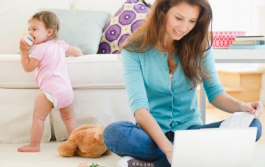 Как совместить работу бухгалтера с воспитанием детей