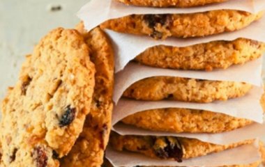 Что дать есть ребенку в школу: печенье, которое будет еще полезным