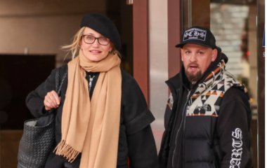 Кэмерон Диас и Бенджи Мэдден отметили годовщину свадьбы