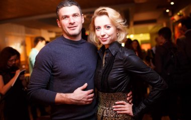 Тоня Матвиенко и Арсен Мирзоян вышли в свет в черных аутфитах