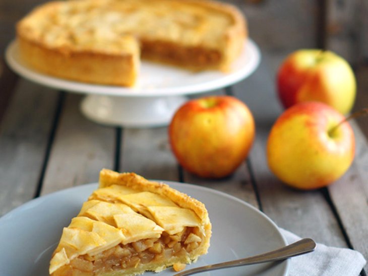 Классический яблочный тарт