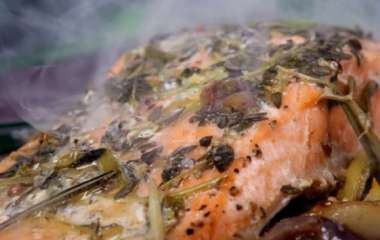 Легкая и быстрая закуска: рецепт гнездышек с рыбной начинкой