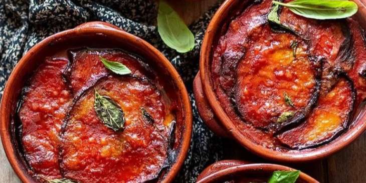 Рецепт итальянской запеканки из баклажанов