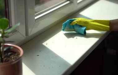 Даже самый старый пластик будет выглядеть как новый: эффективный способ отбелить подоконник