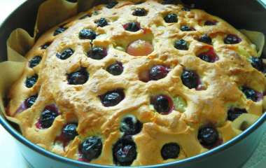 Пирог виноградный