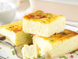 Вкусный, пышный, по-настоящему высокий омлет всего из двух ингредиентов